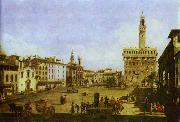 Bernardo Bellotto Signoria Square in Florence. china oil painting artist
